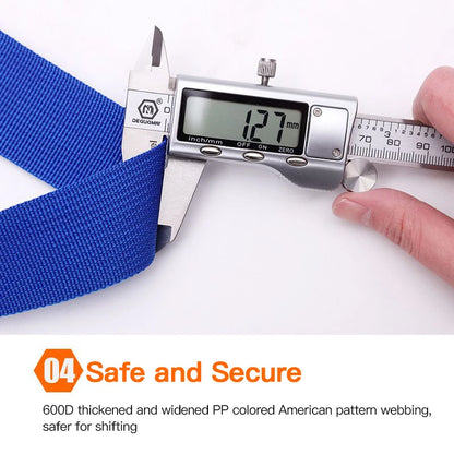 “Cinturón de traslado para personas mayores y pacientes con movilidad reducida