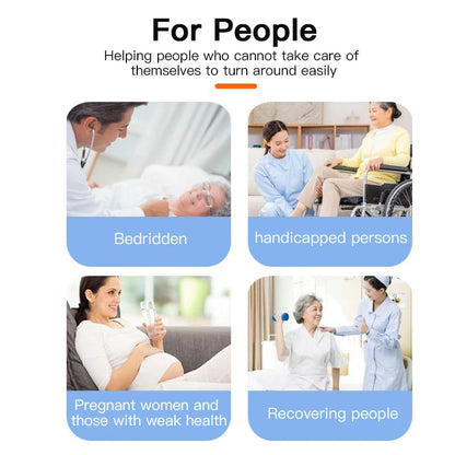 “Cinturón de traslado para personas mayores y pacientes con movilidad reducida