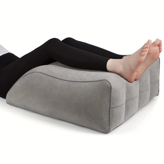 Almohada inflable de elevación para piernas y pies