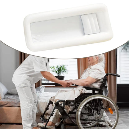 Bañera inflable – Ducha y lavatorio portátil tipo tina para adultos mayores